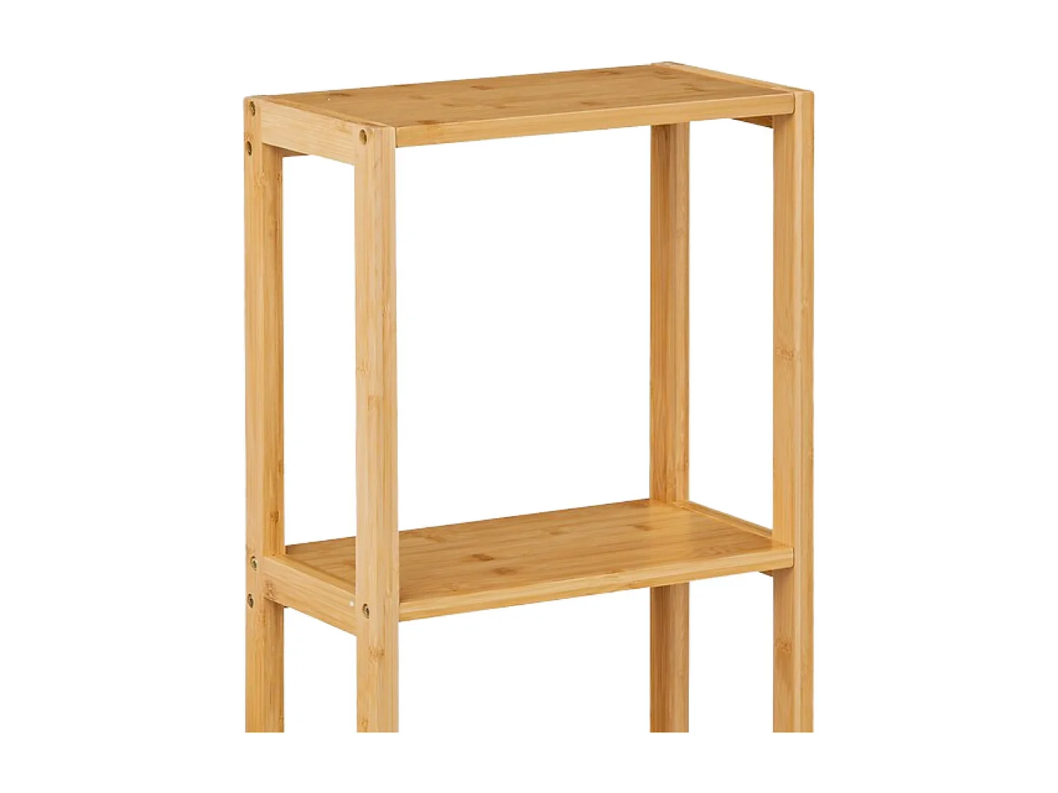 Étagère Modulaire en Bambou avec 3 Niveaux Canoply 84x35x20cm Thinia Home