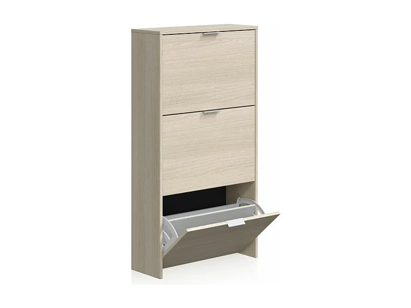 Zapatero Remi de 3 puertas Roble