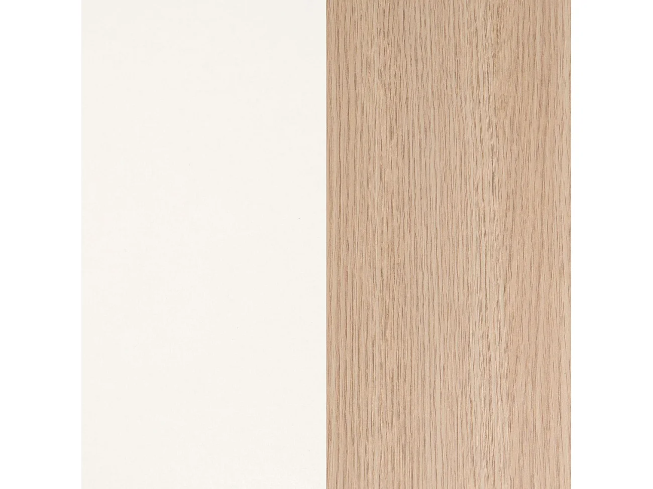 Zapatero de 3 puertas abatibles en roble y blanco 60x113 cm Remi Roble - Blanco