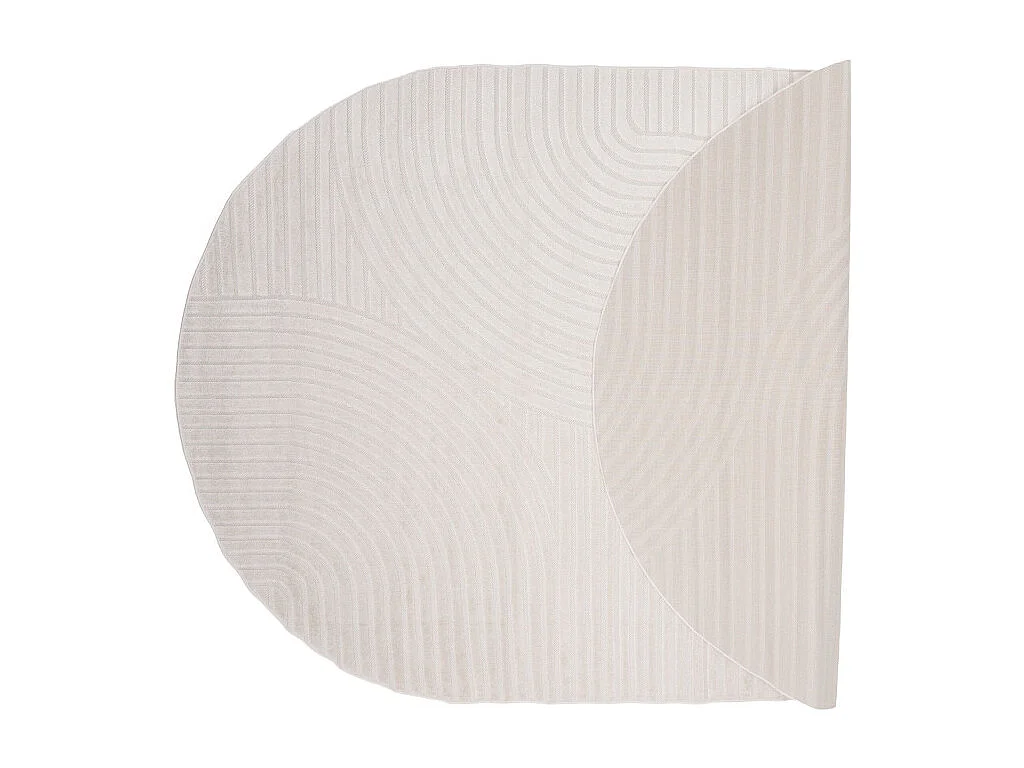 Vince Teppich 240x340 cm weiß.