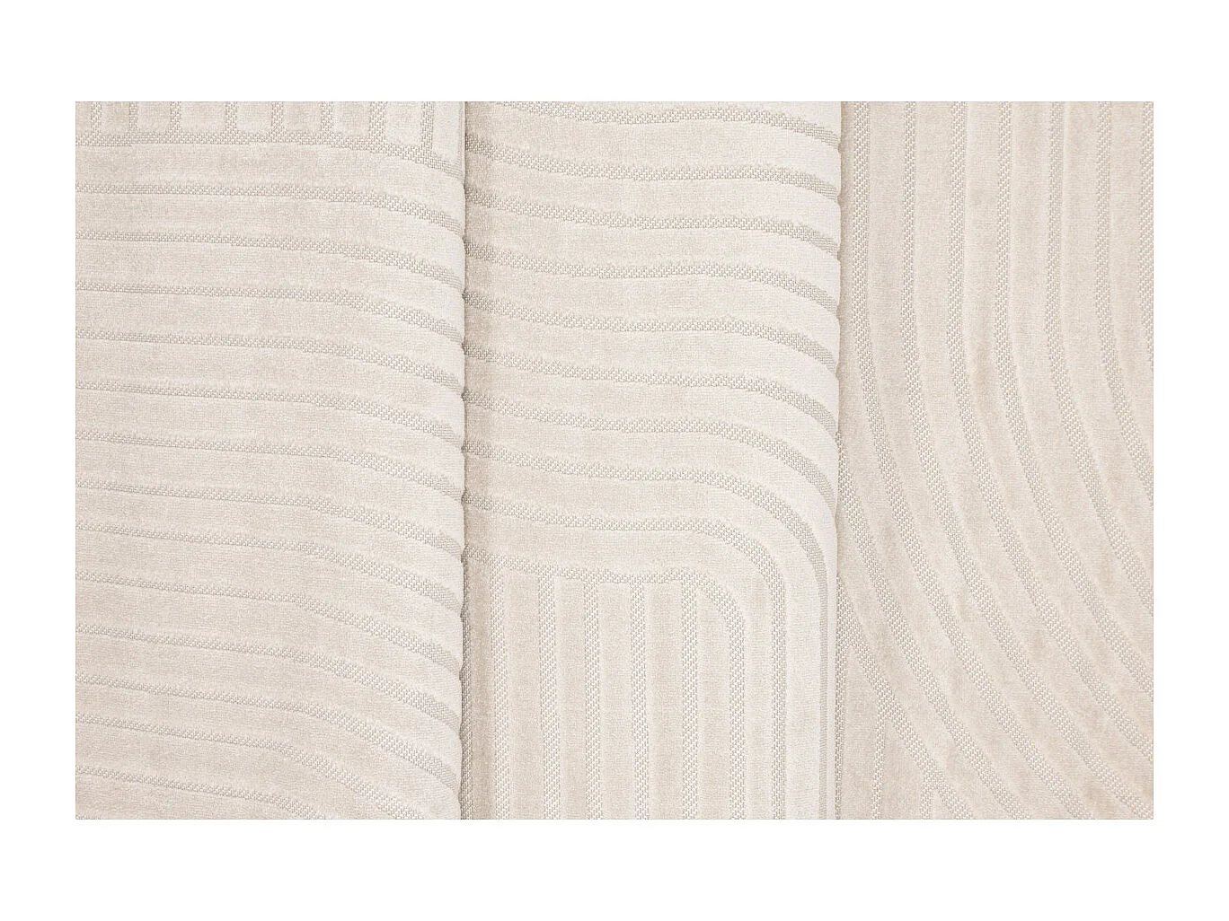 Vince Teppich 240x340 cm weiß.