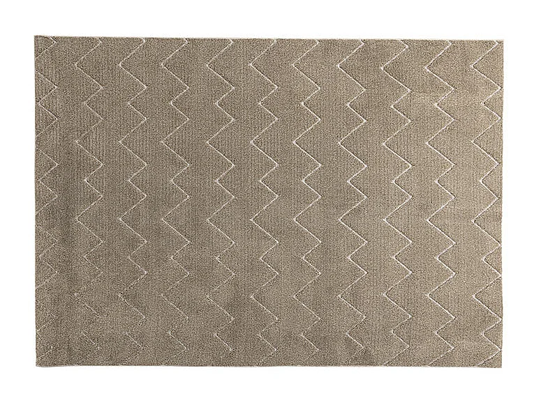 Fia vloerkleed 230x160cm bruin.