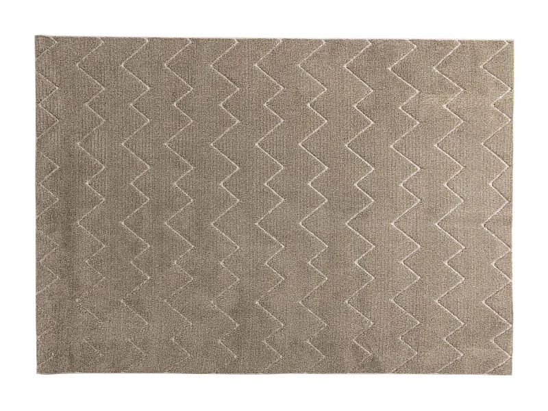 Fia vloerkleed 230x160cm bruin.