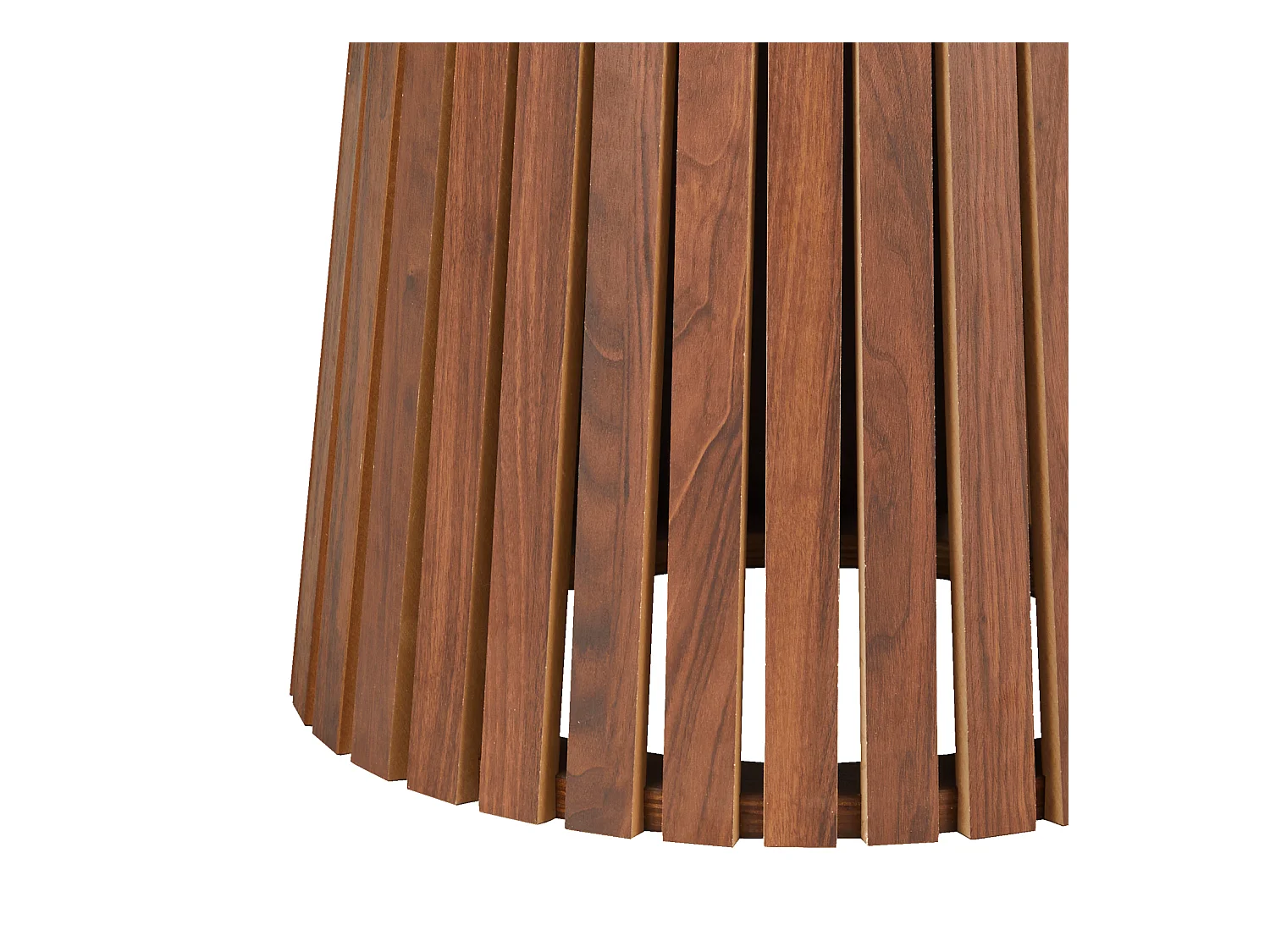 LIV 110cm ronde eettafel in donker hout