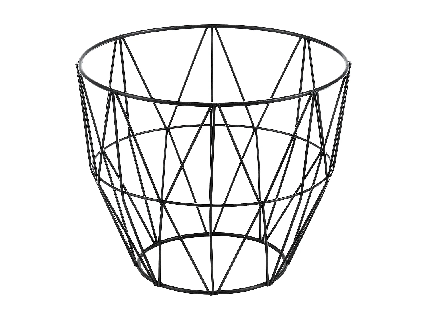 Set de 3 Tables Gigognes Padua Plusieurs Tailles Effet Chêne Antique Noir [en.casa]