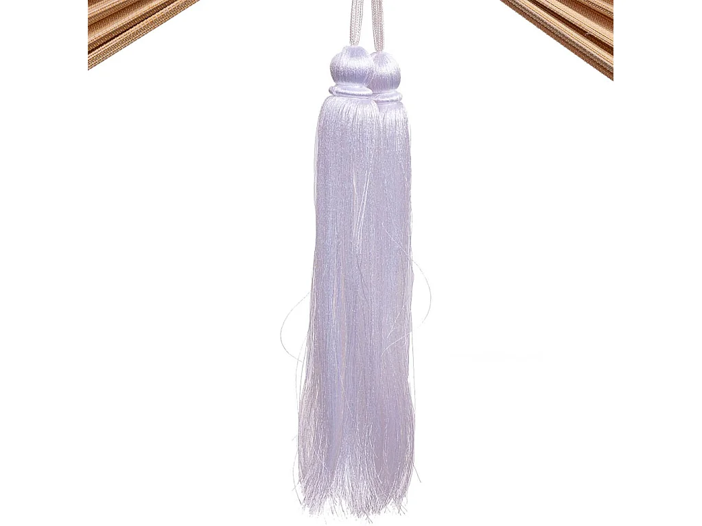 Decoração de parede em bambu e tecido com palmito rosa, 145x75x2 cm