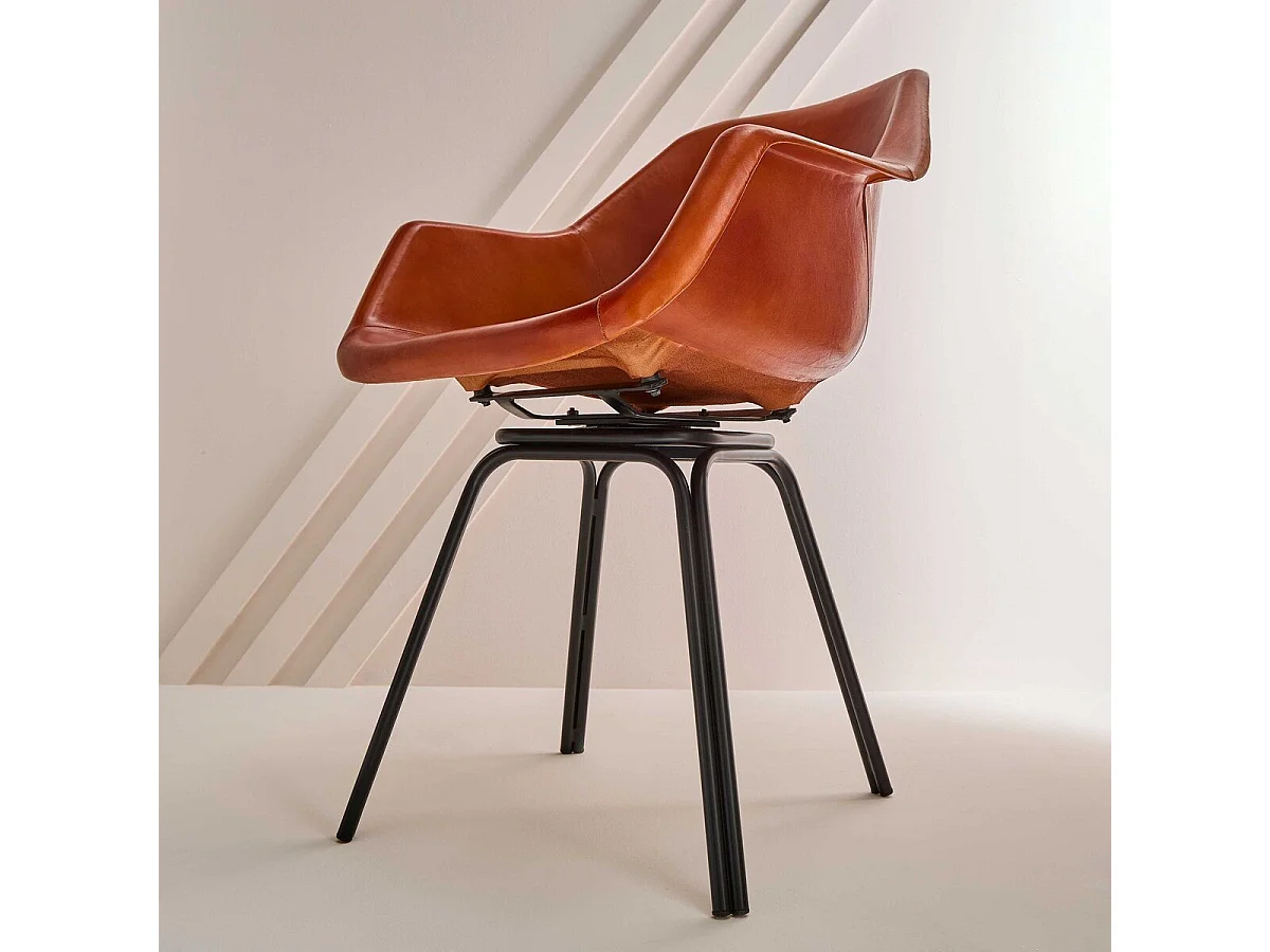 Bridge en cuir pivotant L44 cm - ROCKIE