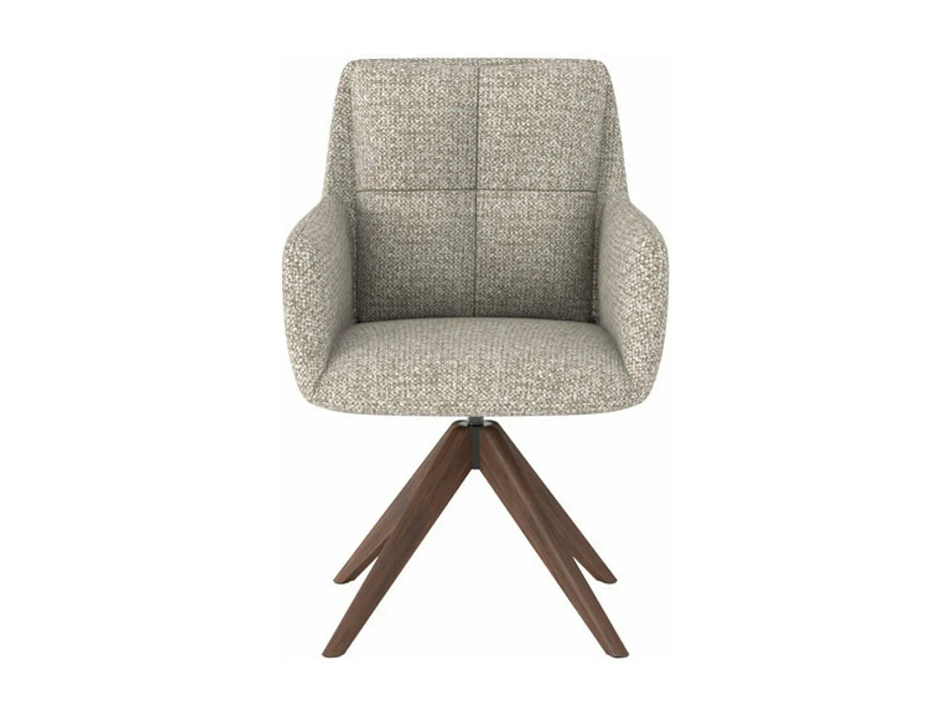 Sedia Bridge con gambe in legno massello L61 cm - DANTE