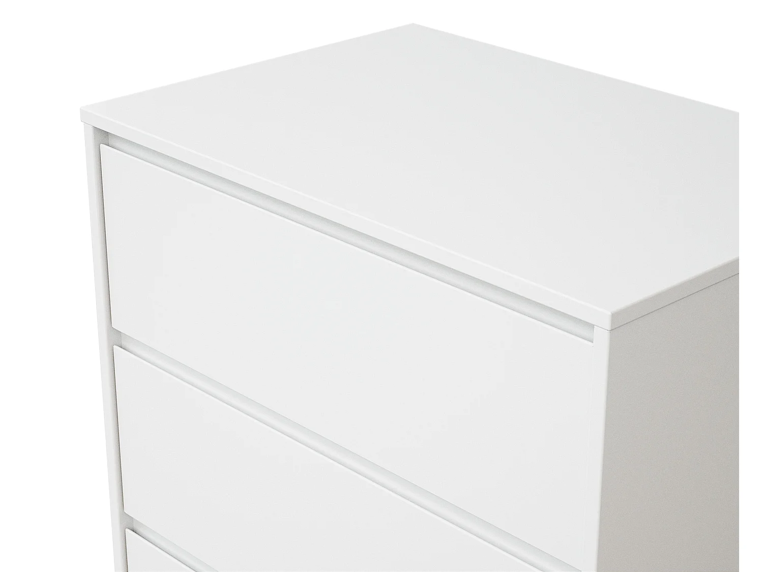 Commode bébé 3 tiroirs en bois UNO - Blanc