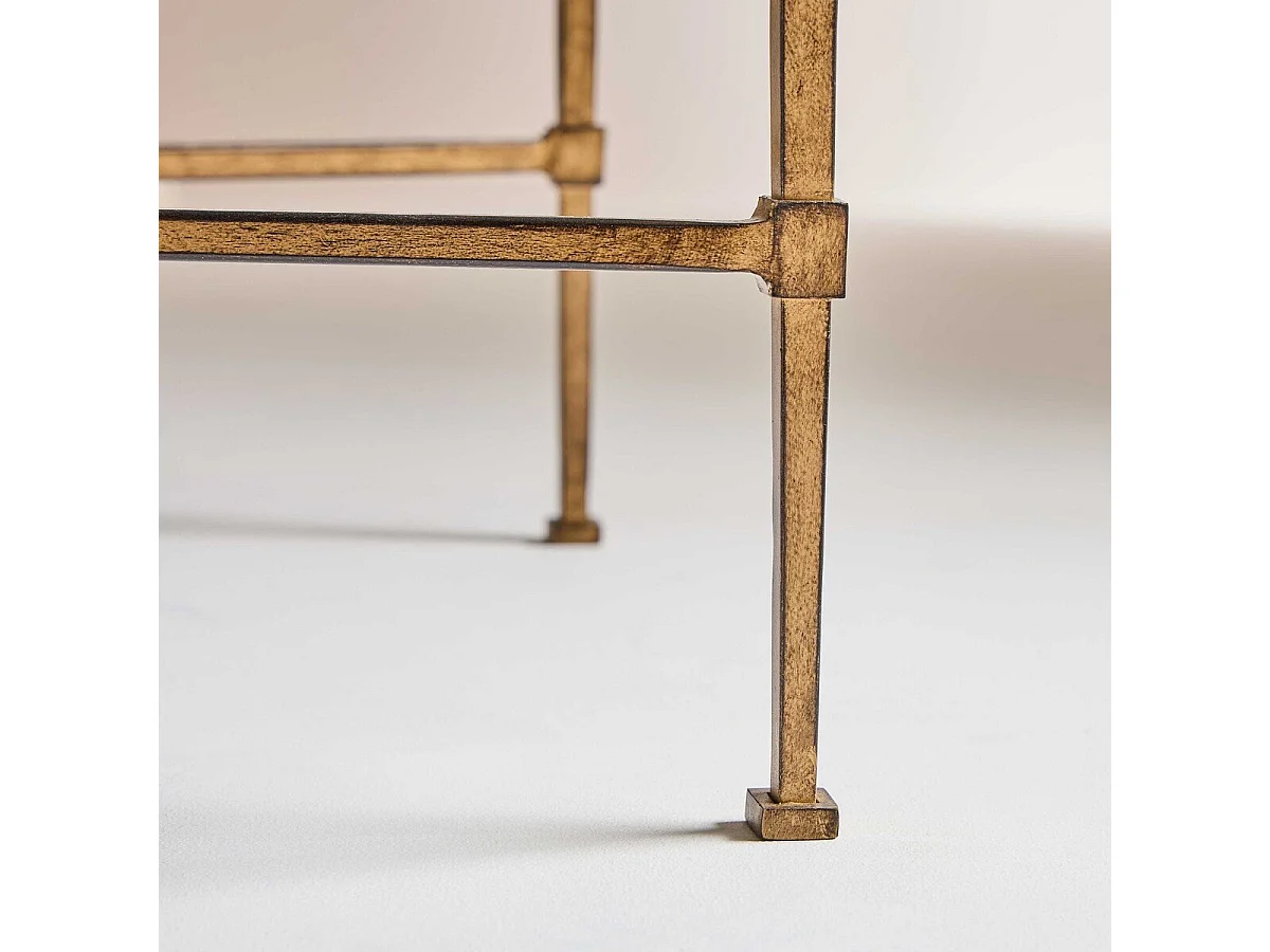 Console avec bandeau mouluré L120 cm - ANTOINETTE