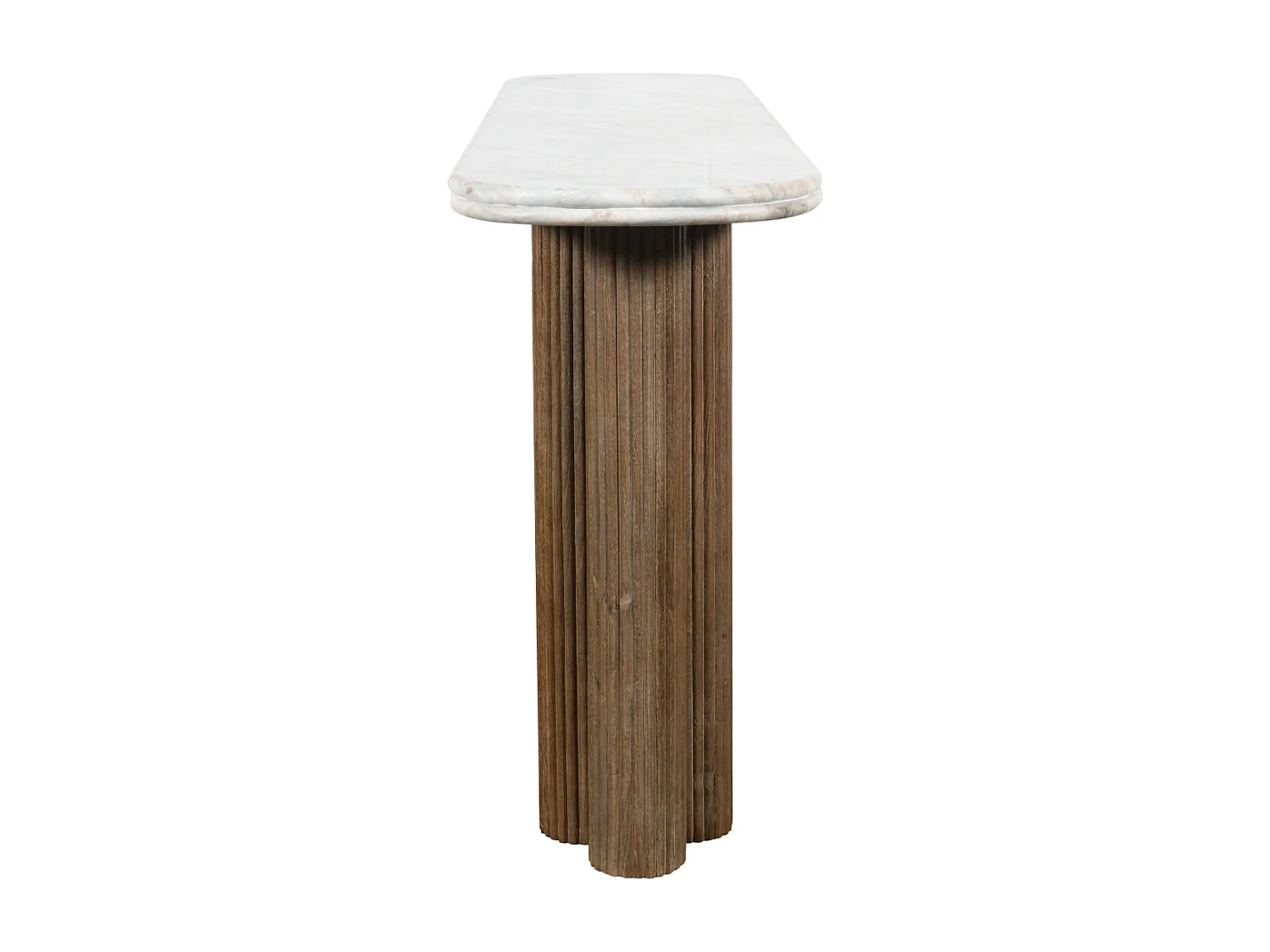 Console avec plateau en marbre L165 cm - BUREN