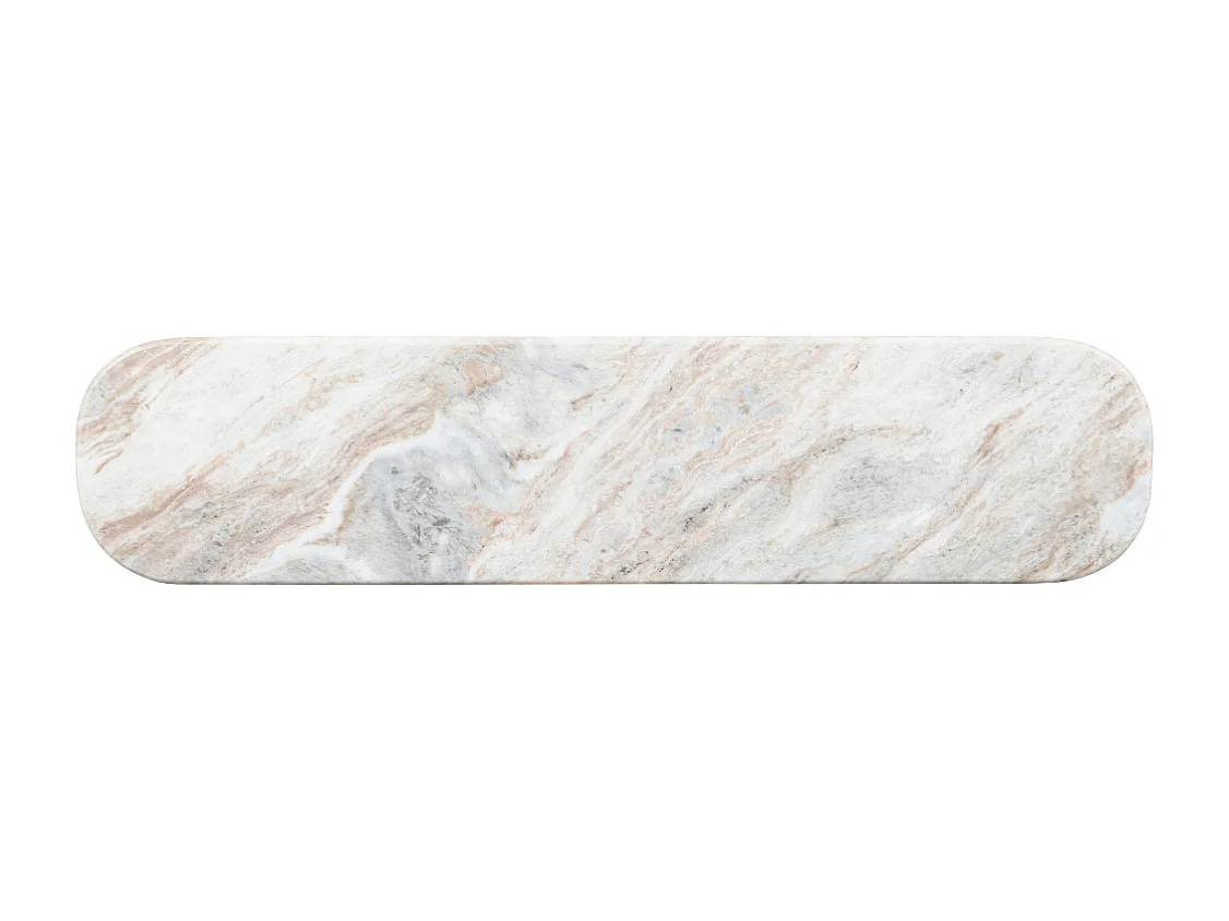 Console avec plateau en marbre L165 cm - BUREN