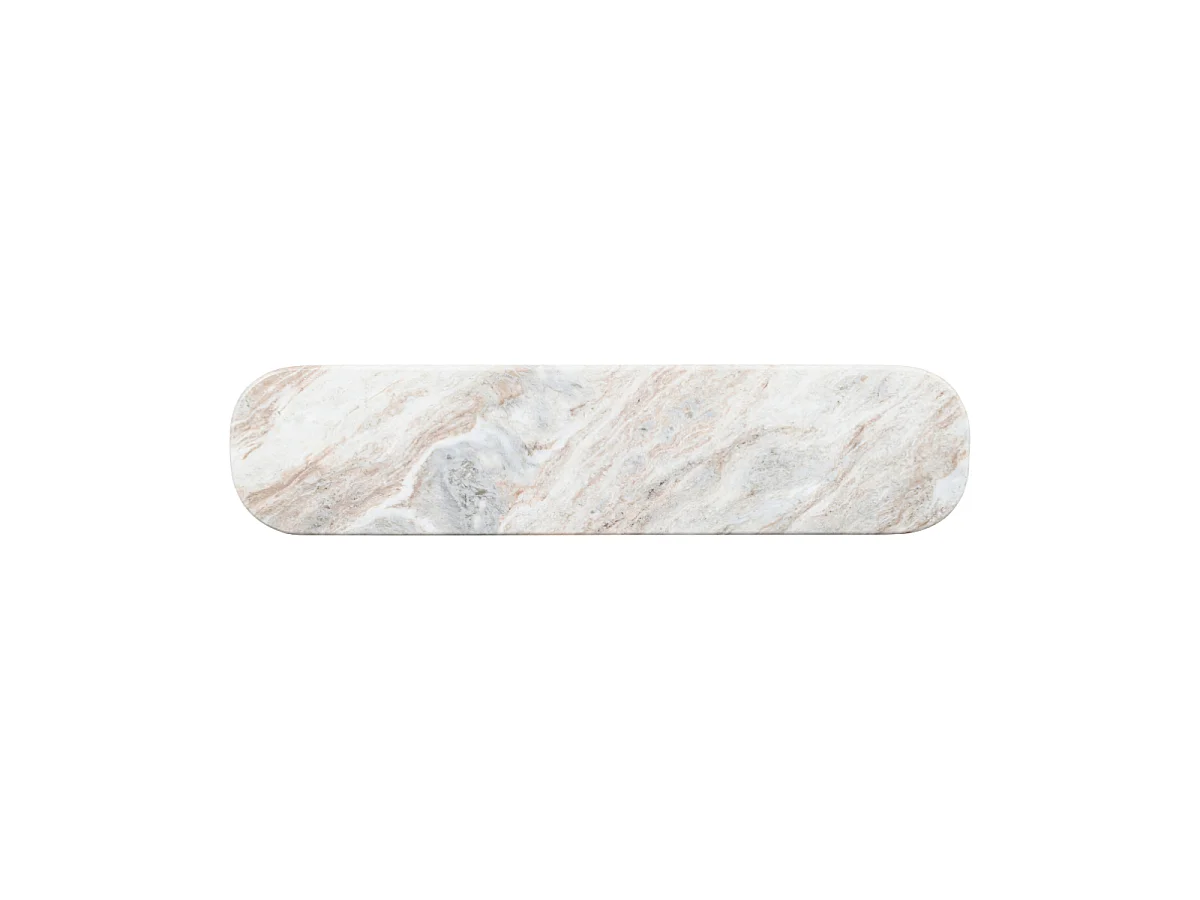 Console avec plateau en marbre L165 cm - BUREN