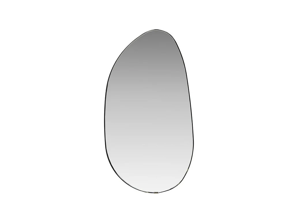 Miroir Mural Design "Borgholm" 55cm Argent