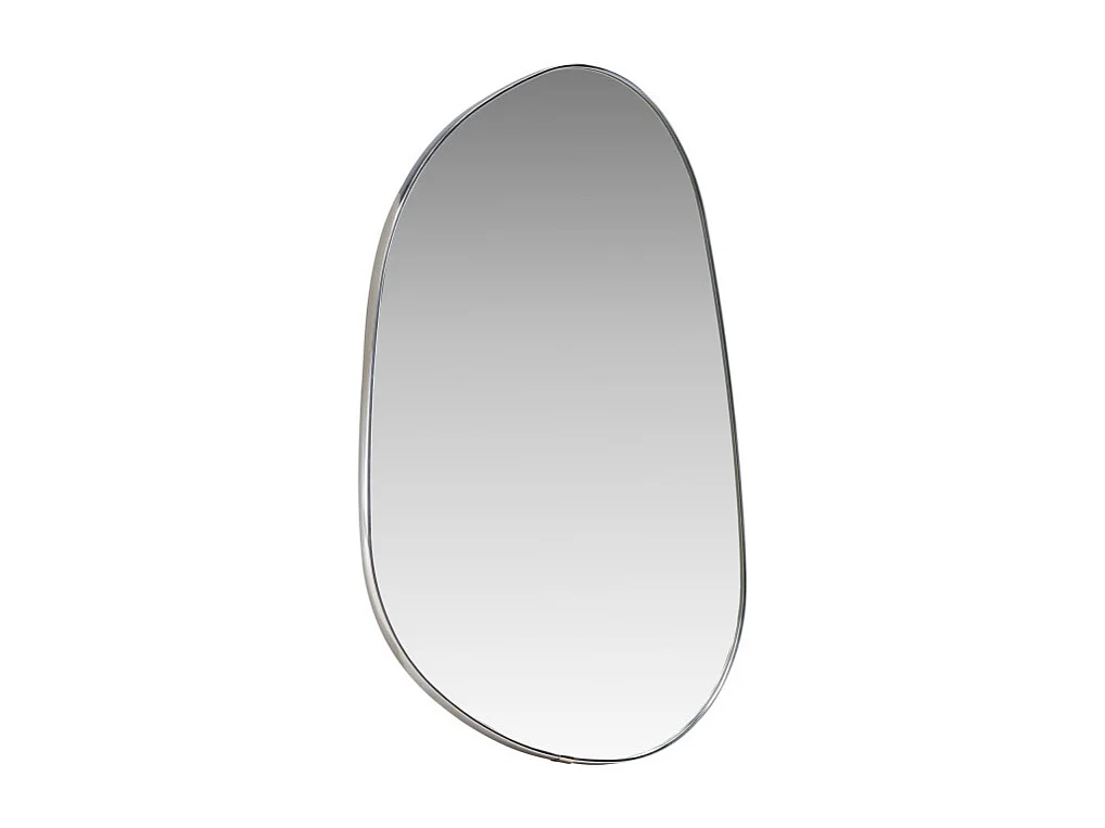 Miroir Mural Design "Askersund" 65cm Argent