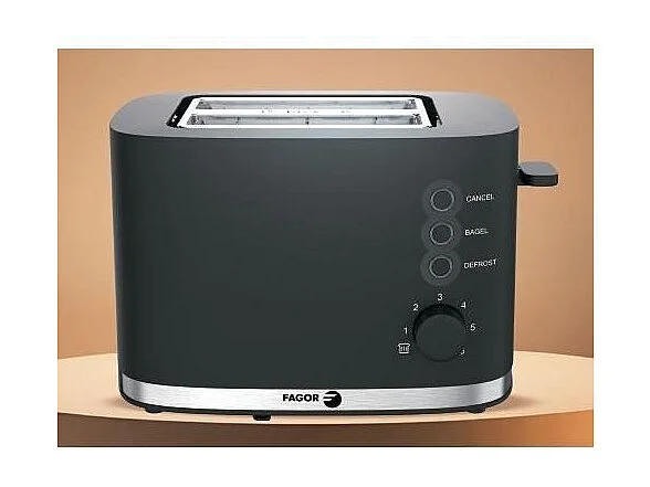 Grill Pain - FAGOR - FG250 - 4 fonctions : Bagel, Réchauffage, Annulation, Décongélation