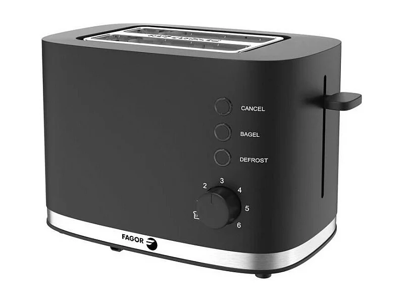 Toaster FAGOR FG250 2 Scheiben 870W - Bagel-Funktion - Aufwärmfunktion - Auftaufunktion
