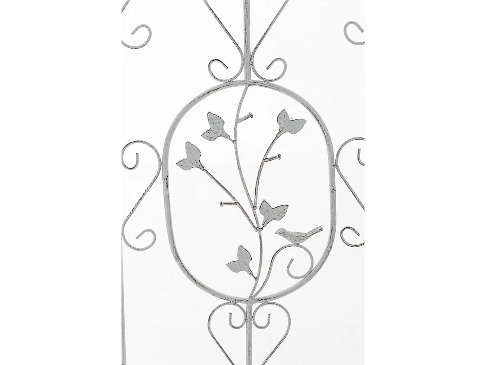 Treillis - Métal & Acier inoxydable - Blanc antique - Burgus