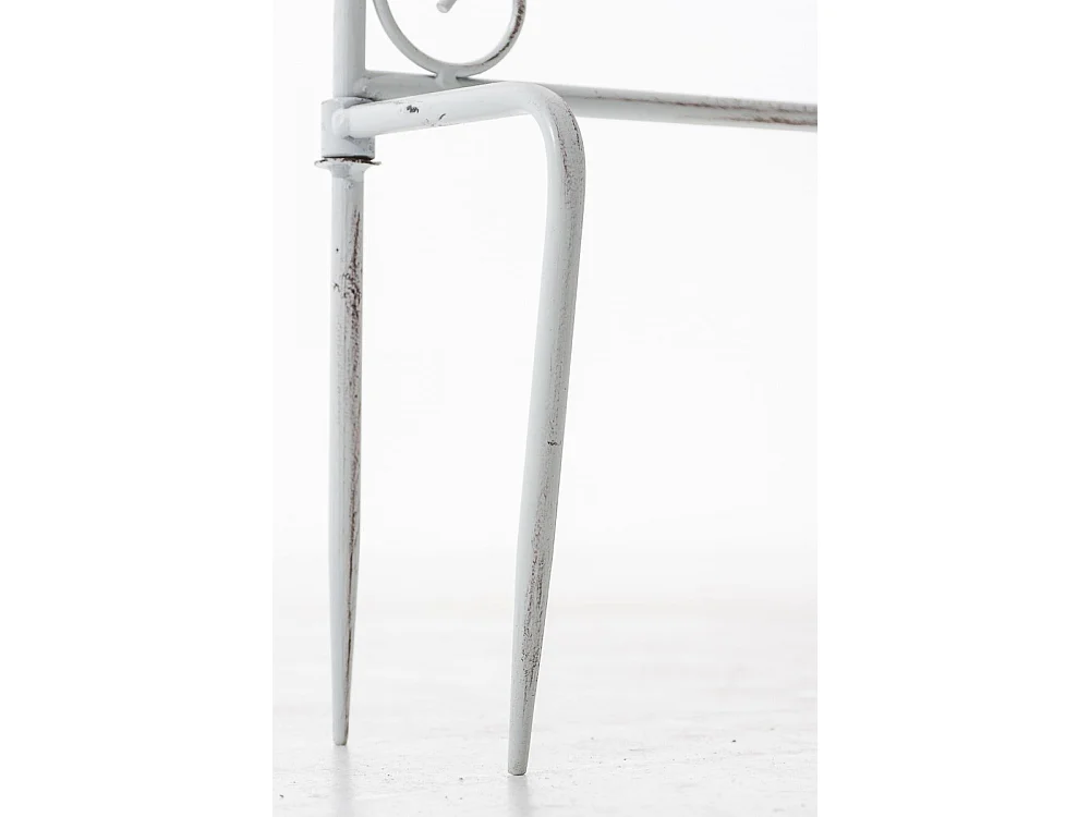 Treillis - Métal & Acier inoxydable - Blanc antique - Burgus