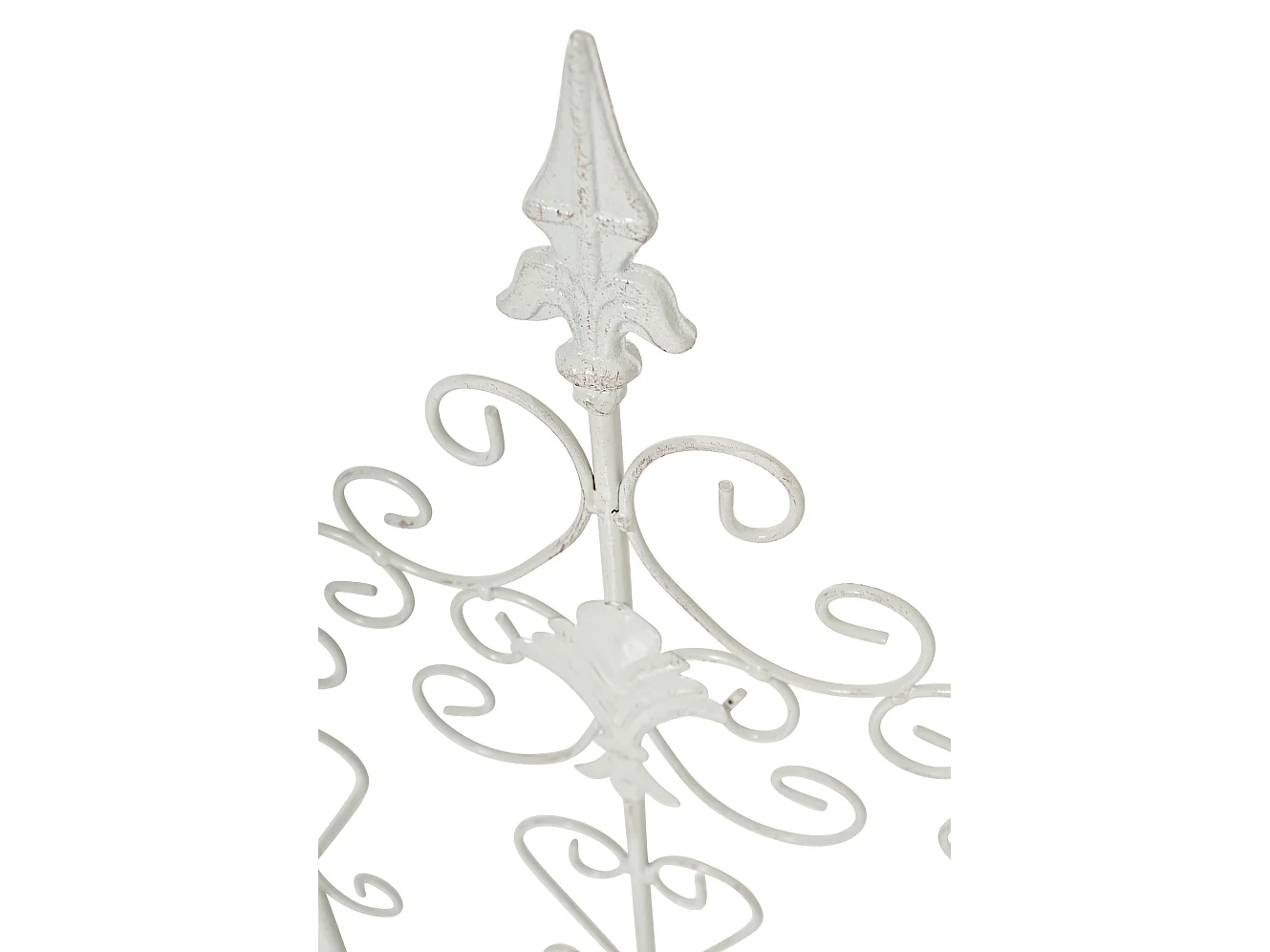 Rankgitter - Metall - weiß - Burgus