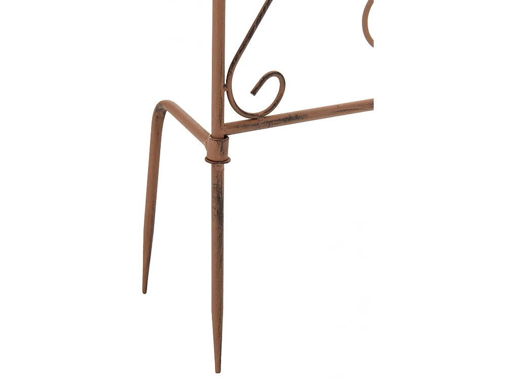 Rankgitter - Metall & edelstahl - antik braun - Burgus