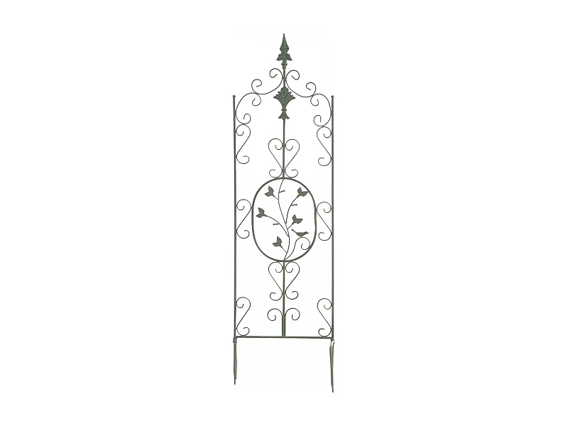 Treillis - Métal & Acier inoxydable - Vert antique - Burgus