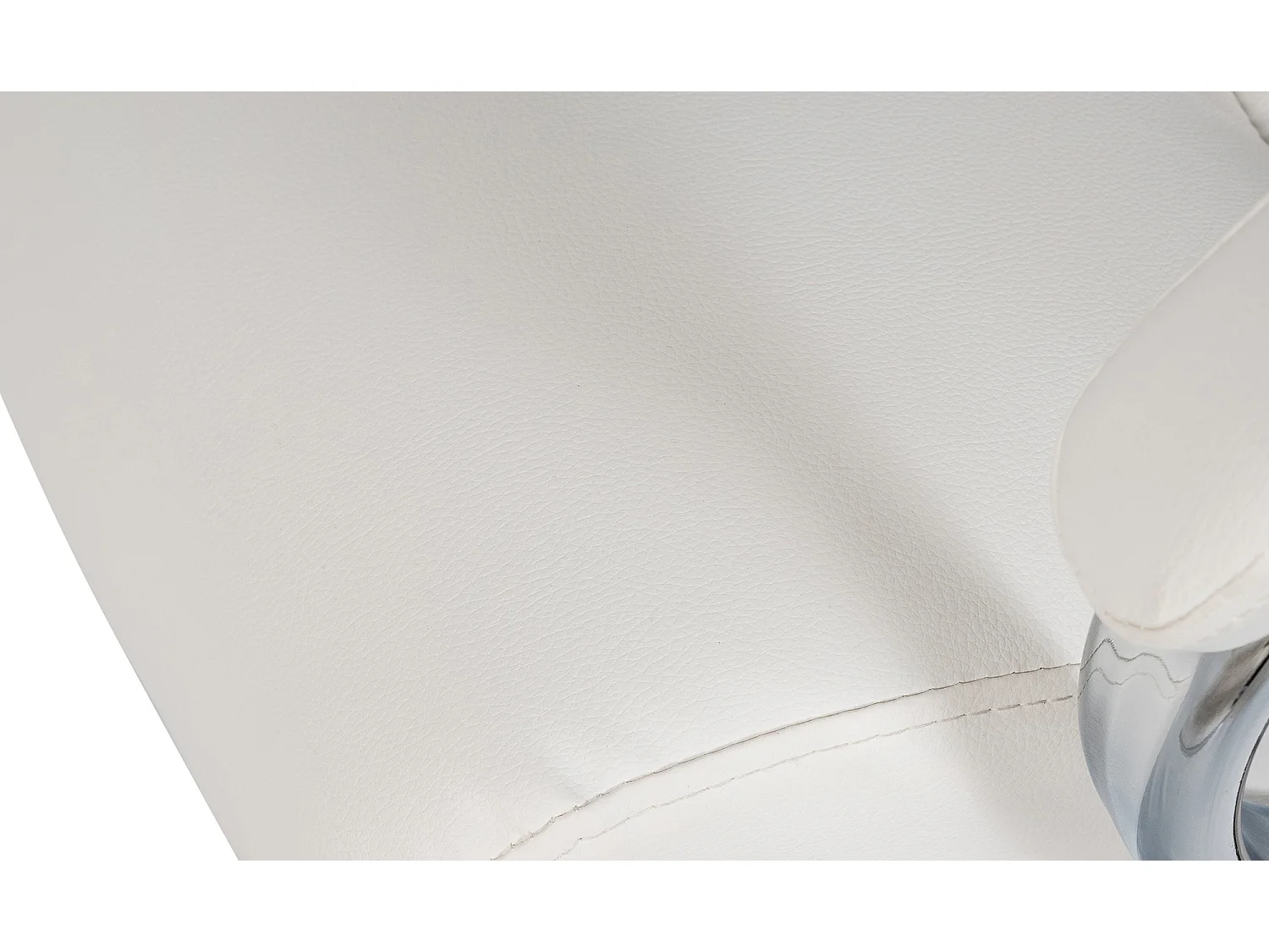 Chaise de bureau - Similicuir & Blanc - Blanc - Campo