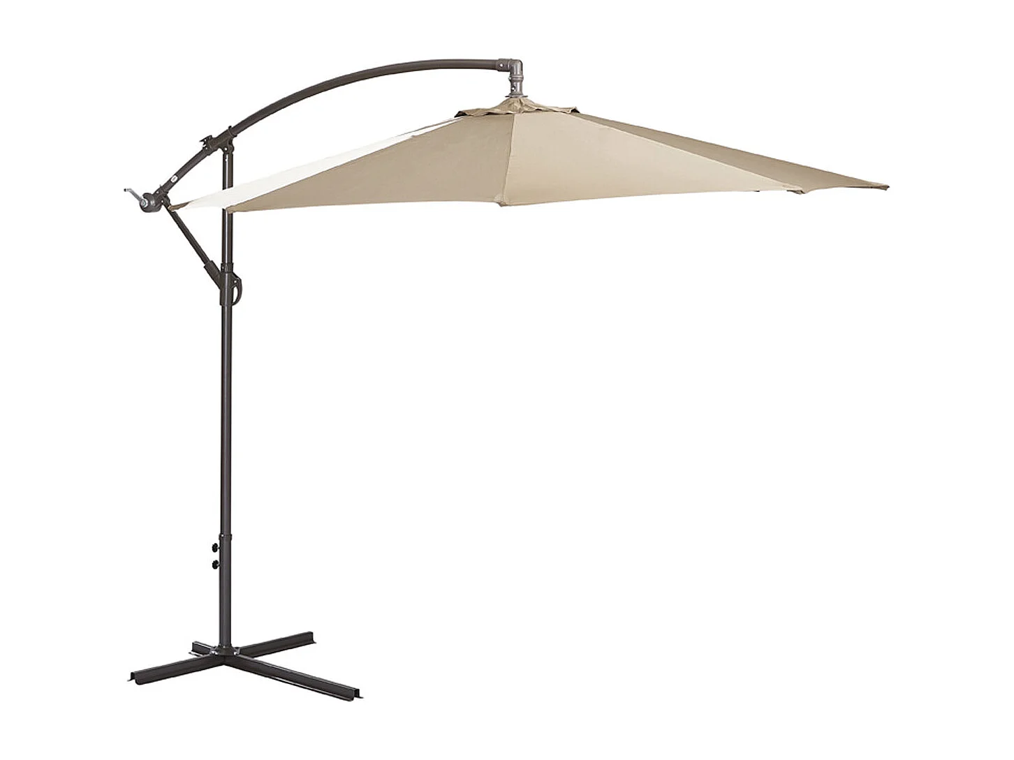 Parasol rond avec pied 270 cm