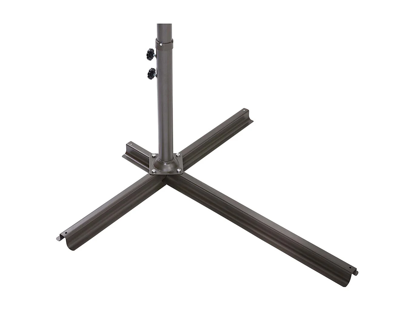 Parasol rond avec pied 270 cm