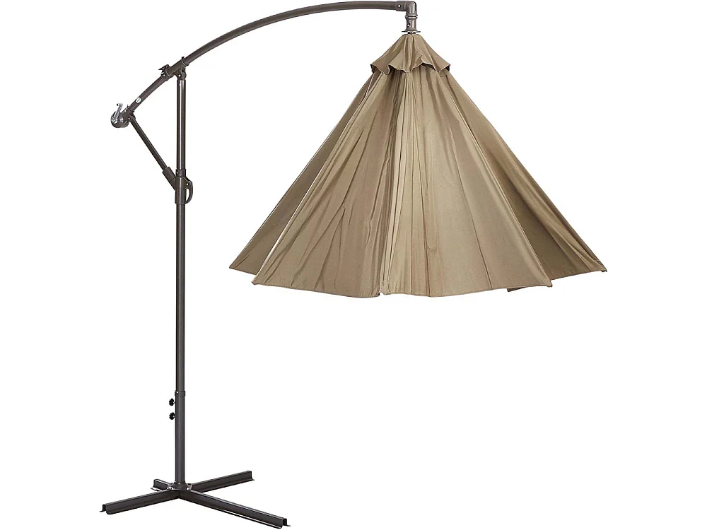 Parasol rond avec pied 270 cm