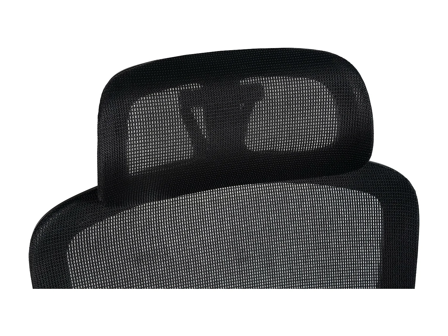 Chaise de bureau - Tissu - Noir - Newberg