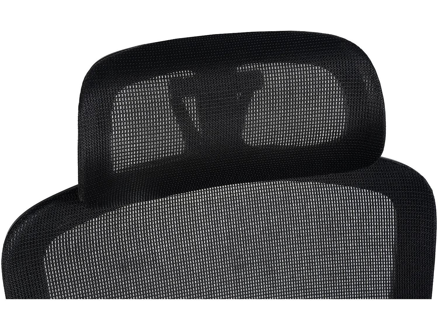 Chaise de bureau - Tissu & Noir - Noir - Newberg