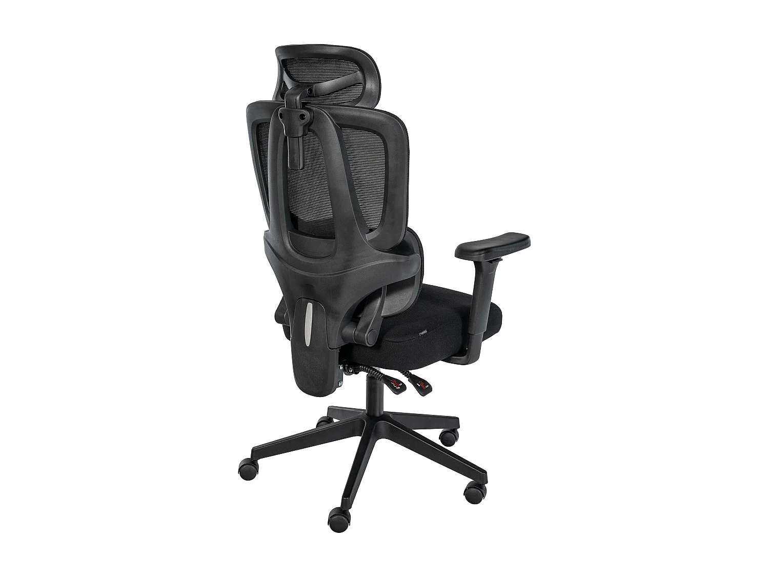 Chaise de bureau - Tissu - Noir - Altamont