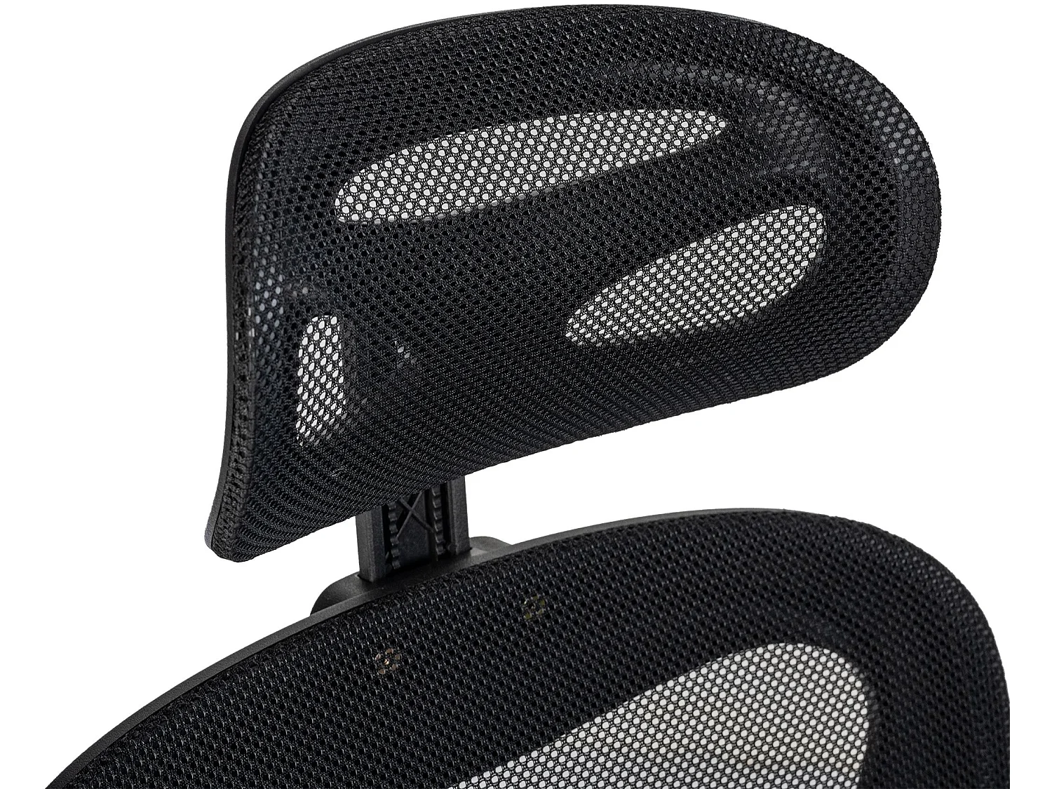 Chaise de bureau - Tissu - Noir - Roseburg