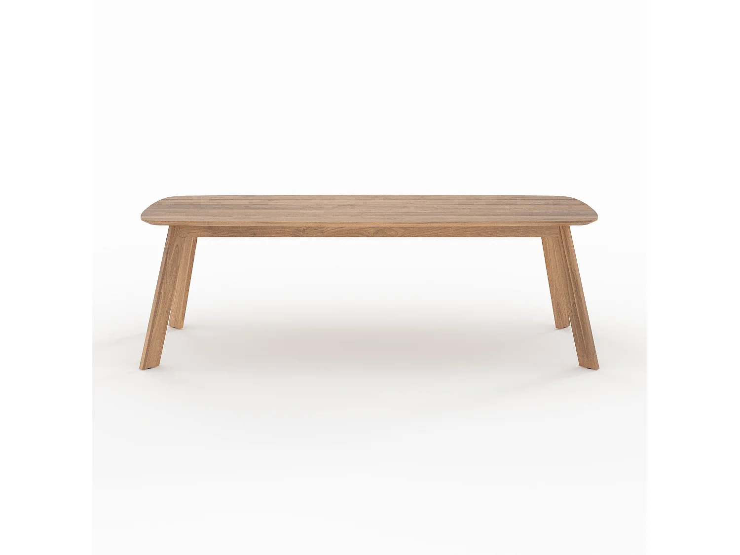 Tavolo da giardino 240 cm in legno di teak riciclato - Lumo