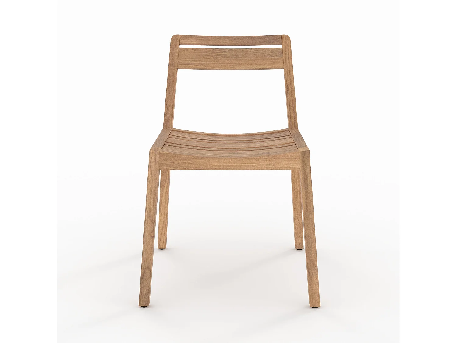 Set di 2 sedie da giardino in legno di teak riciclato - Zao