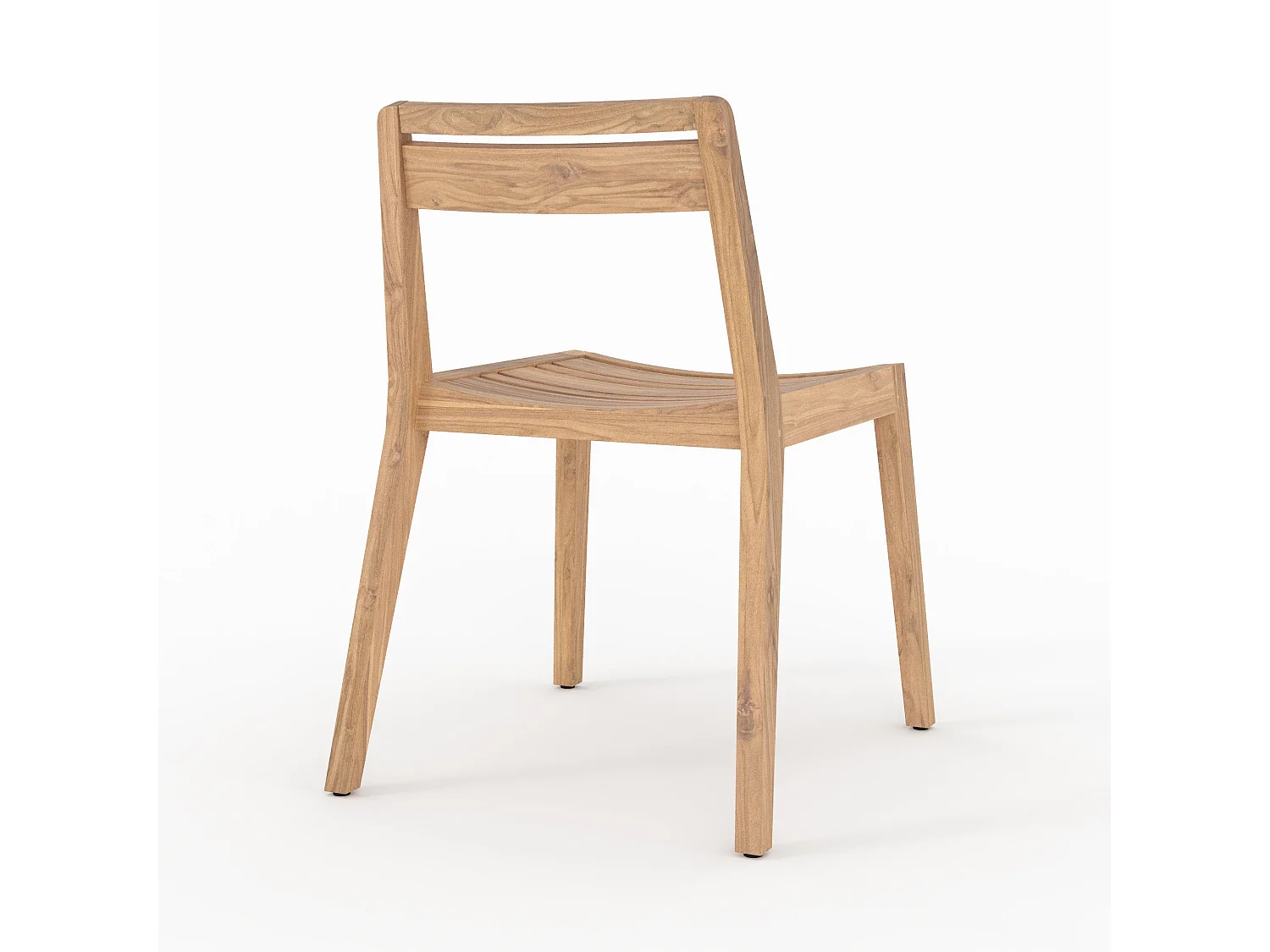 Set di 2 sedie da giardino in legno di teak riciclato - Zao