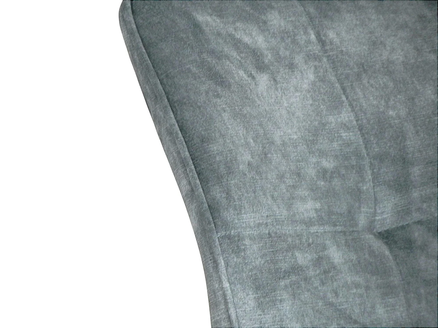 Chaise pivotante bleue en velours patiné avec poignée (lot de 2) LOMBARDIE