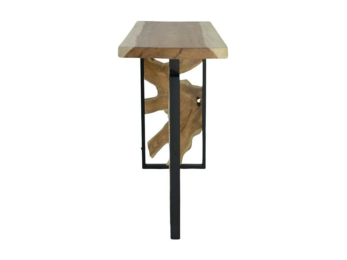Console pieds racine de teck design ARIZONA