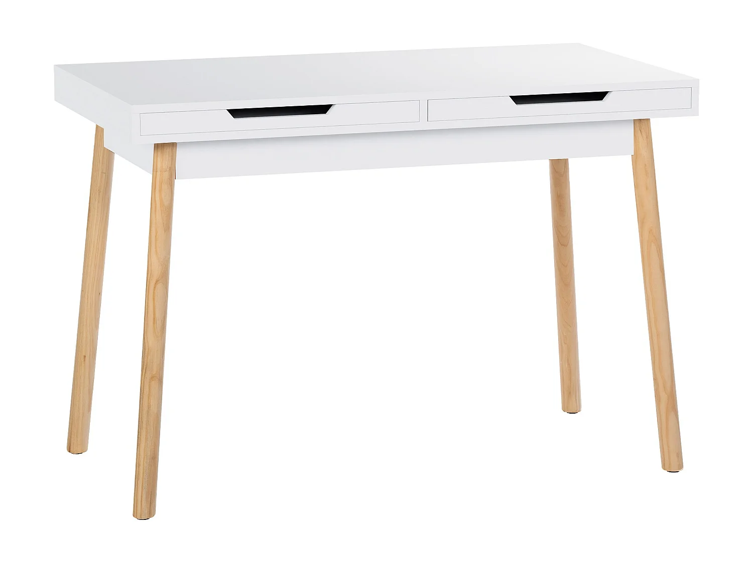 table de bureau - Bois - 110 cm - Blanc - Porto