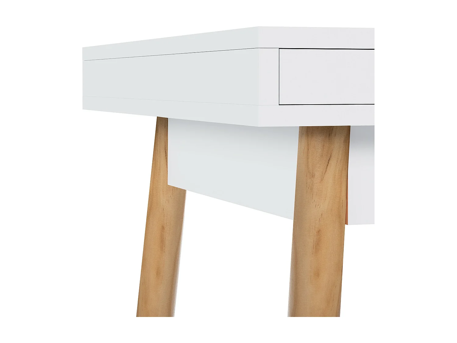 table de bureau - Bois - 110 cm - Blanc - Porto
