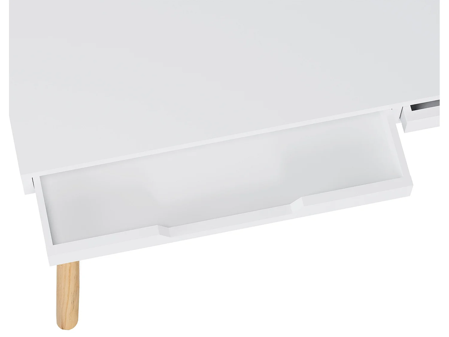 table de bureau - Bois - 110 cm - Blanc - Porto