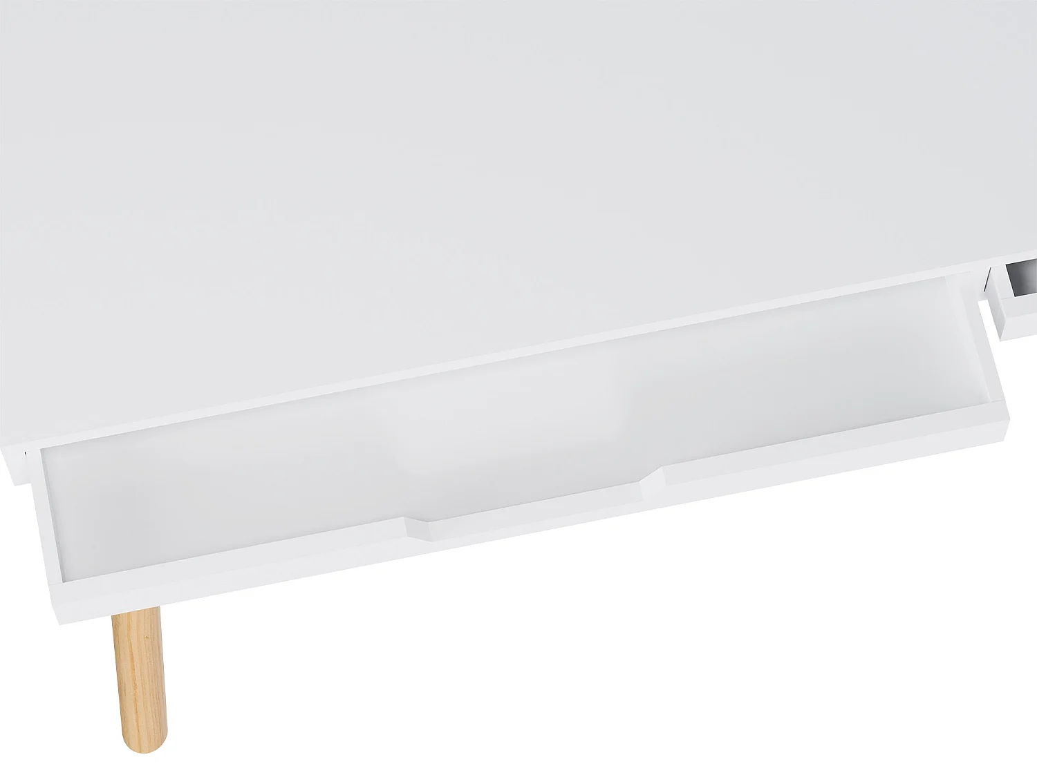 table de bureau - Bois - 140 cm - Blanc - Porto