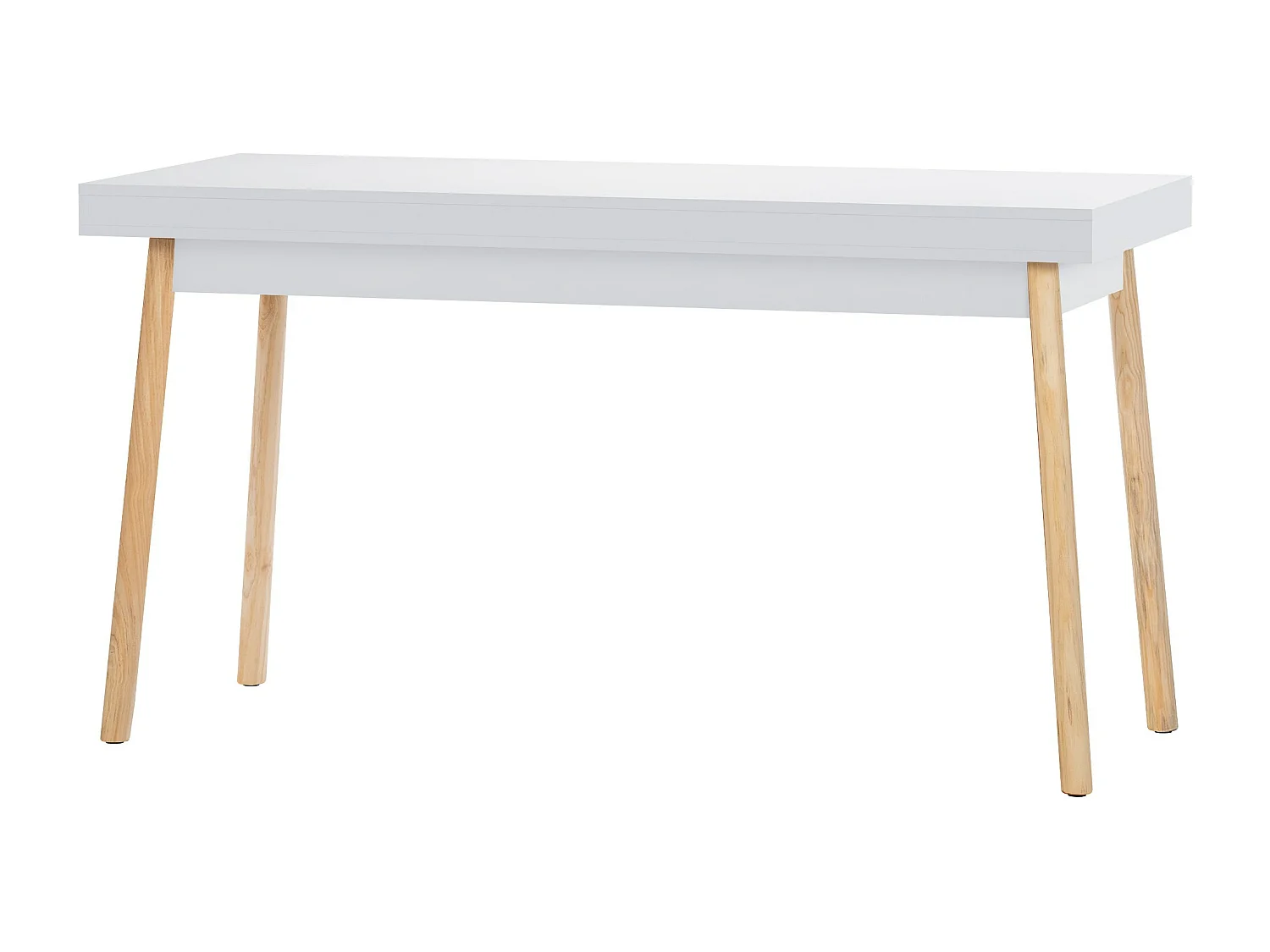 table de bureau - Bois - 140 cm - Blanc - Porto