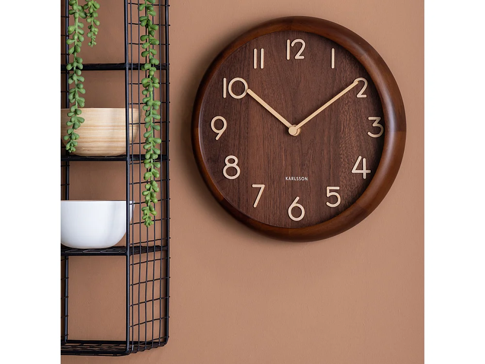 Reja - Étagère murale en métal L30cm - Noir