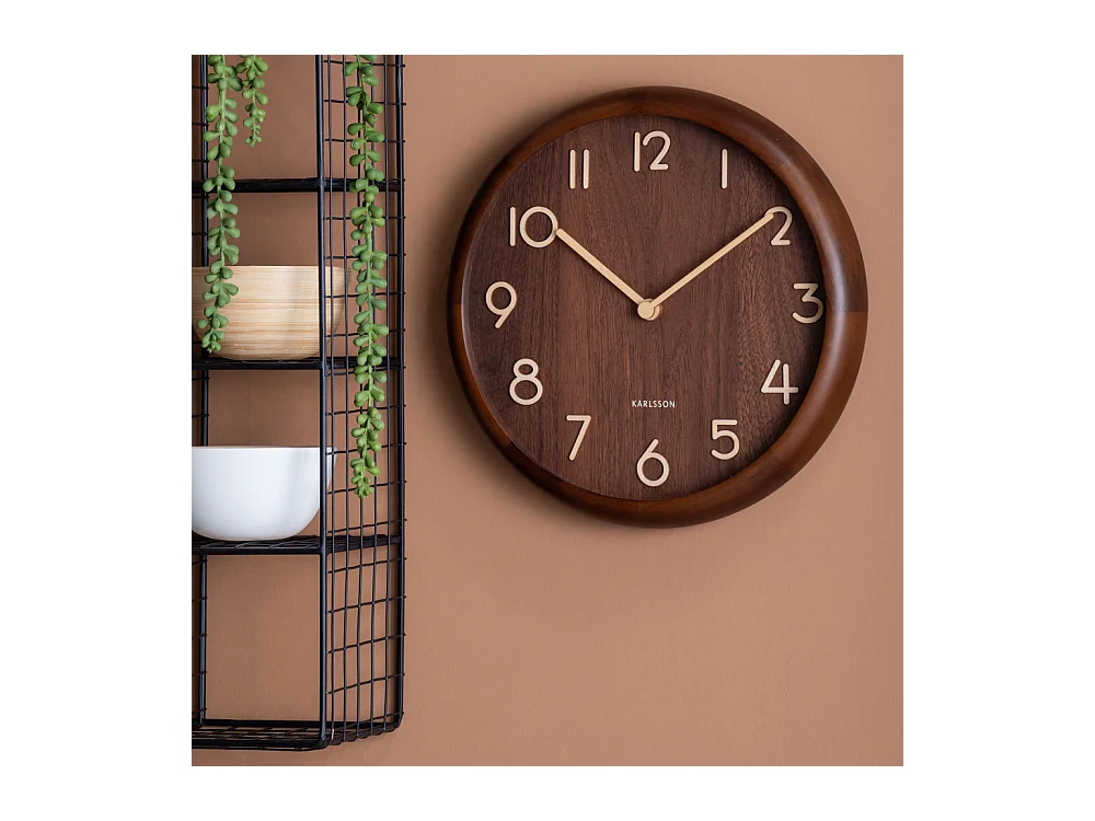 Reja - Étagère murale en métal L30cm - Noir