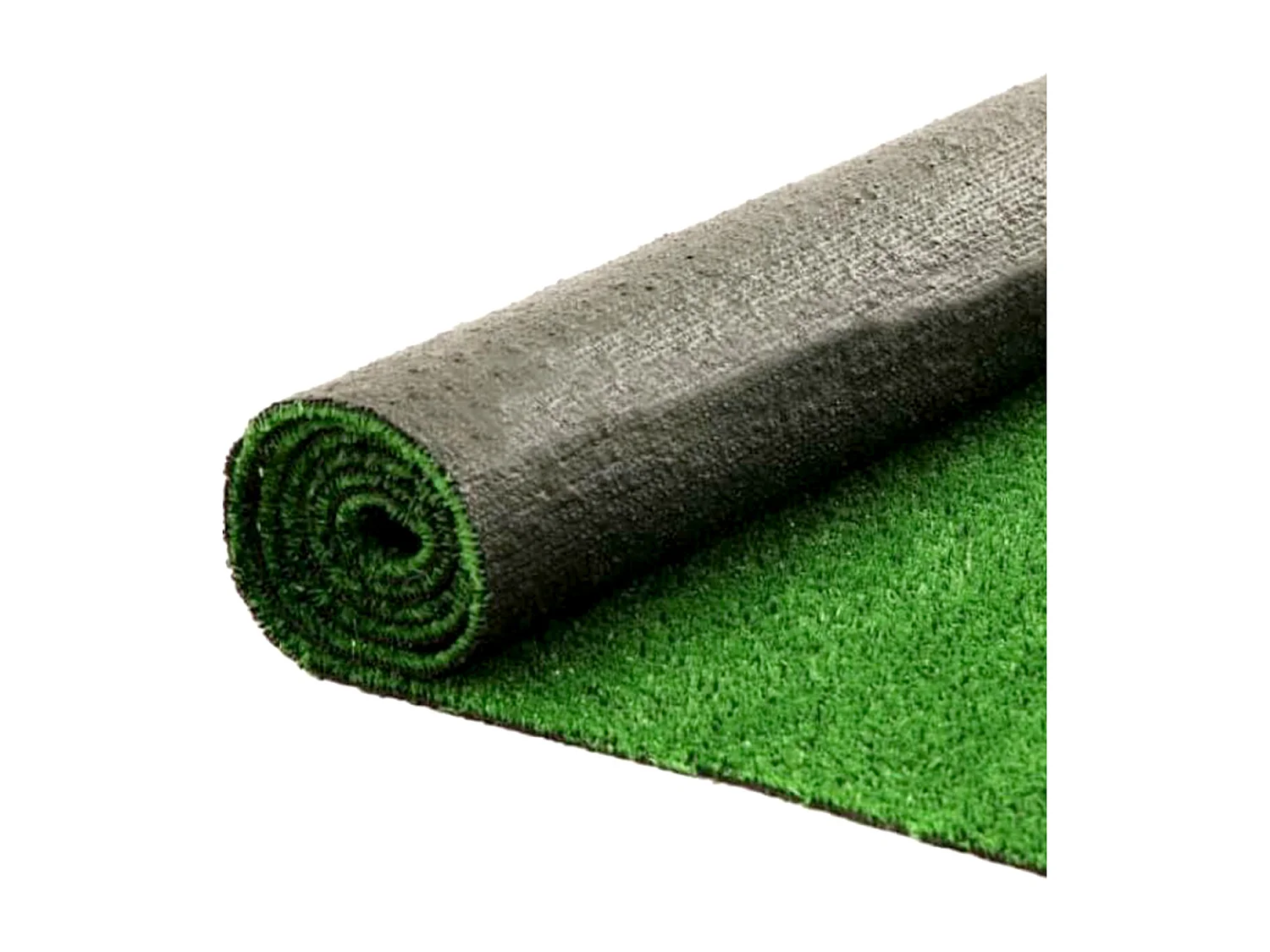 Juego de 4 Alfombras de Césped Artificial para Exteriores 100% Sintético Verde para Jardín, Terraza, Balcón - Longitud 300 x Ancho 100 cm