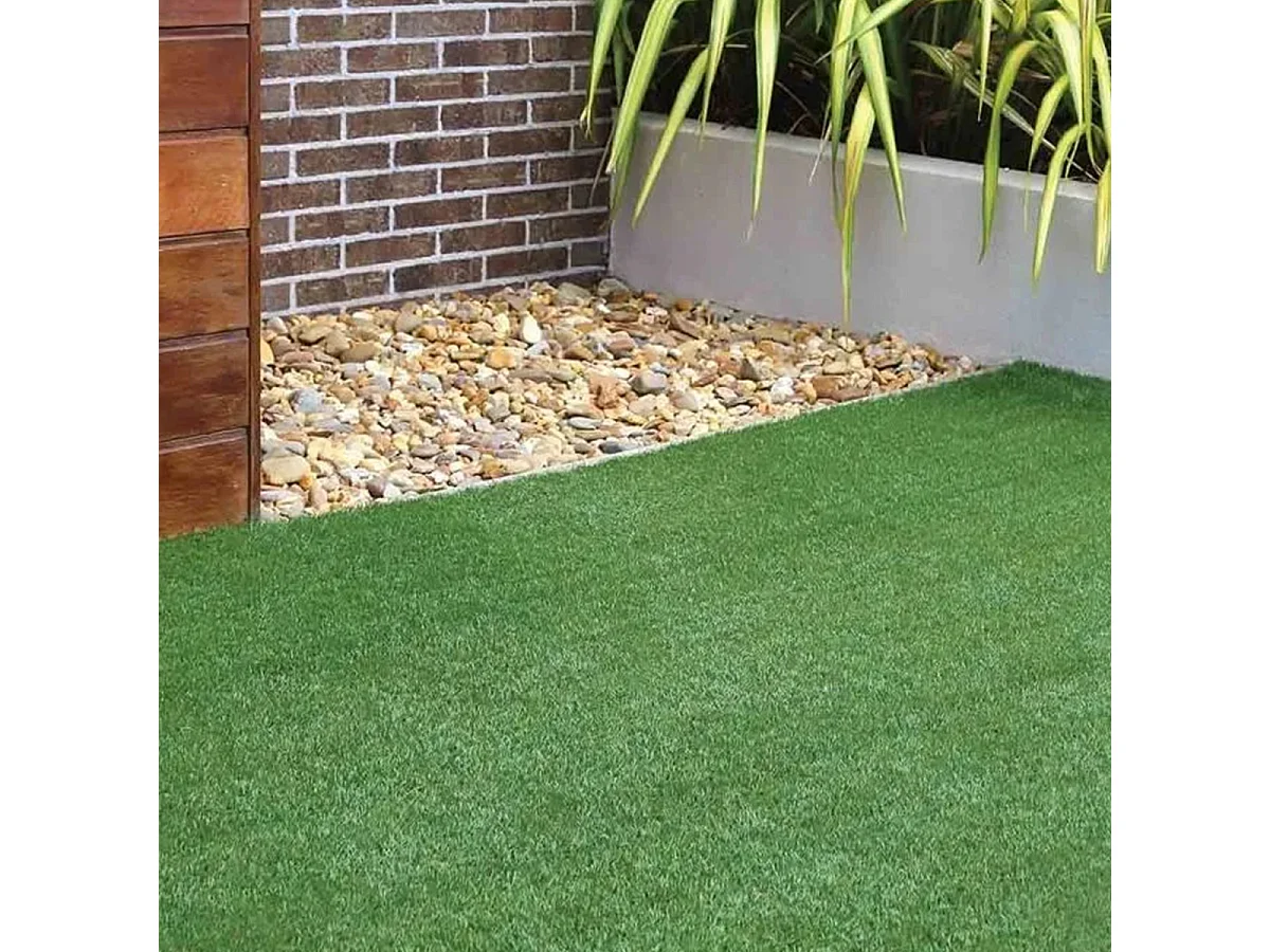 Alfombra de Césped Artificial para Exteriores 100% Sintético Verde para Jardín, Terraza, Balcón - Longitud 300 x Ancho 100 cm