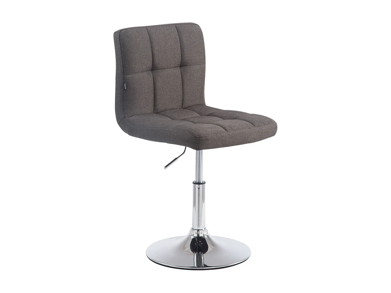 Set van 4  Draaibare fauteuil - Stof - donkergrijs - Palma