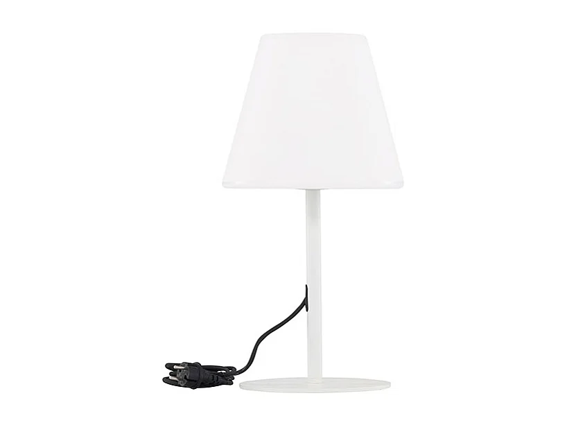 Moris tafellamp voor buiten wit.
